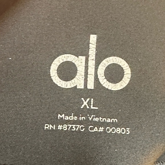 ALO 7/8 High Waist Airlift High Compression Leggings in Steel Grey, Size XL - Picture 8 of 12